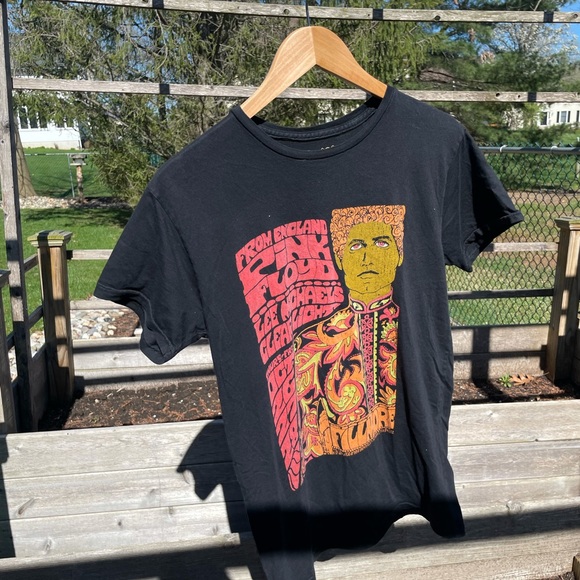 Pink Floyd Roots of Rock S/S Black Multi-Color T-Shirt Size - Picture 6 of 6